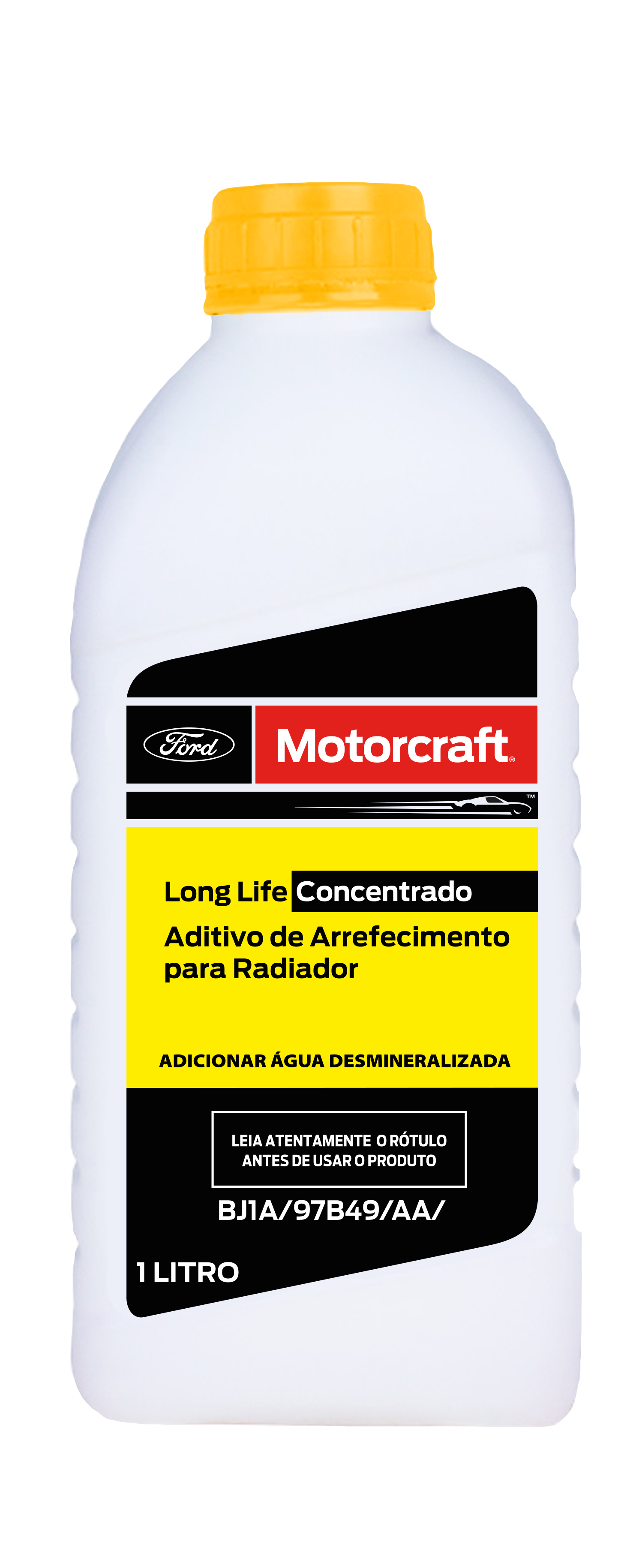 ADITIVO AMARELO PARA RADIADOR  POAT - 1 LITRO CONCENTRADO (MOTORCRAFT) 